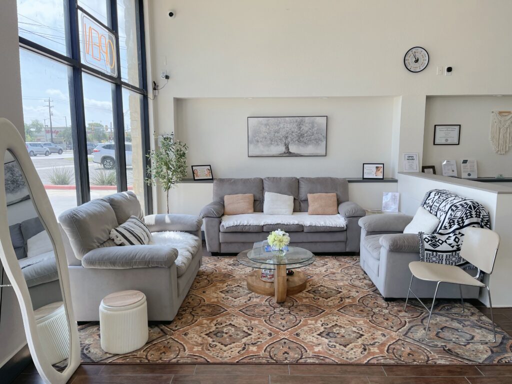 Reception area
